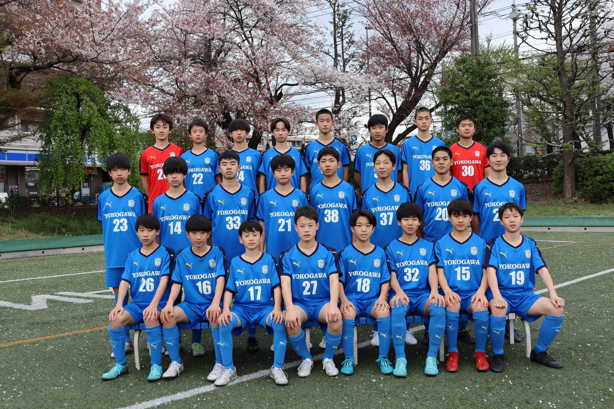 U-14の選手画像
