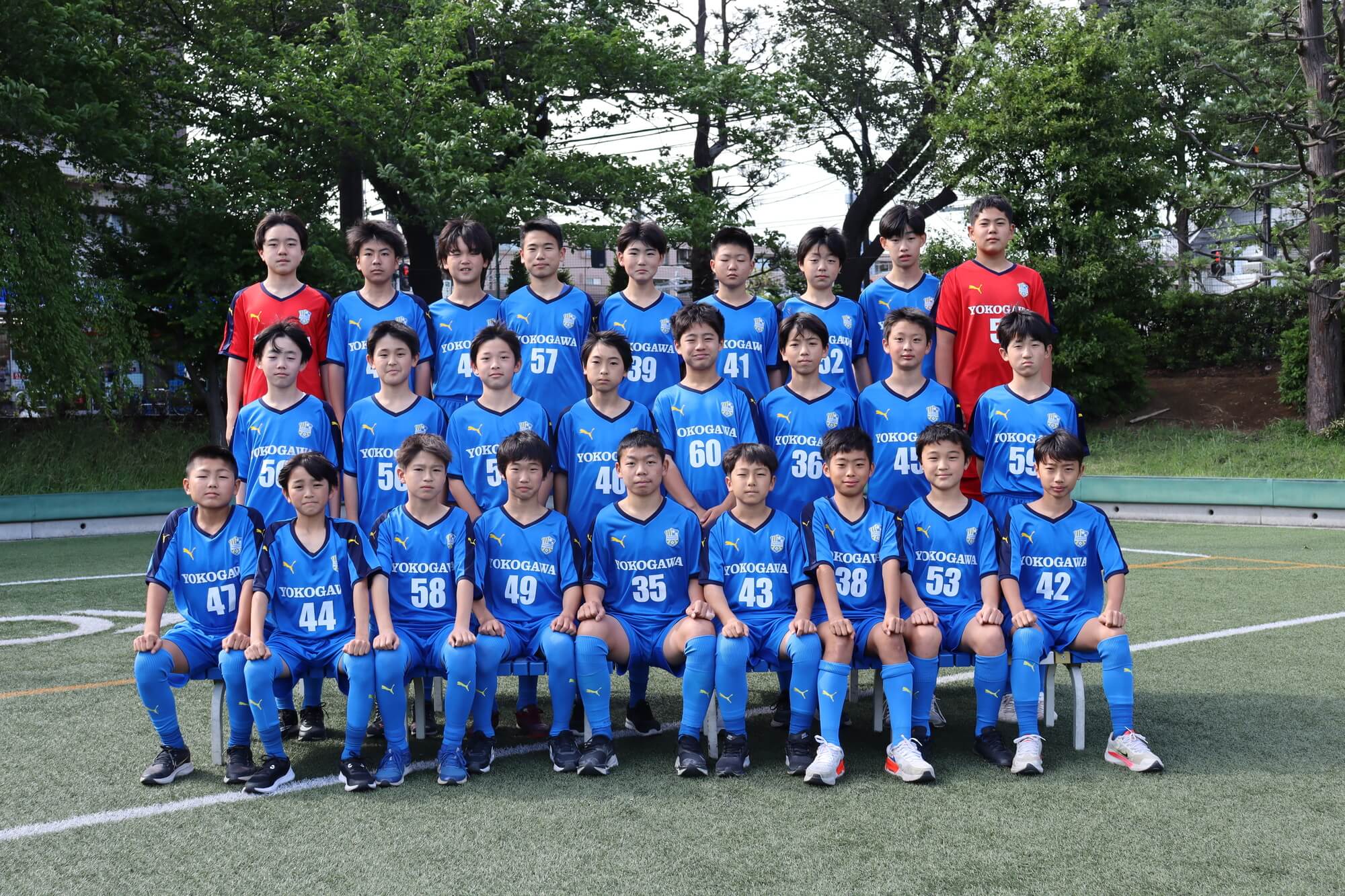 U-13の選手画像